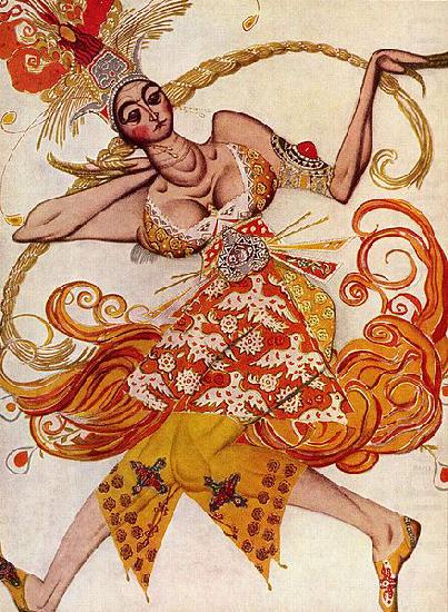 Leon Bakst Ballettfigurine zu: Feuervogel china oil painting image